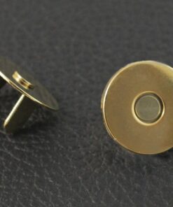 Magnetverschluss Flach 18 mm in Altmessing