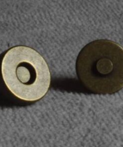 Magnetverschluss 12 mm Altmessing