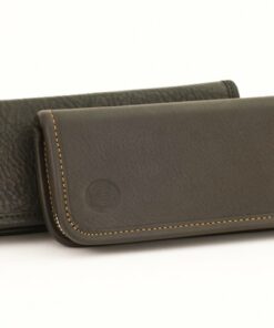 Schreibetui Mörike von Sonnenleder Braun und Schwarz