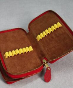 Schreibetui Bosse von Sonnenleder innenansicht