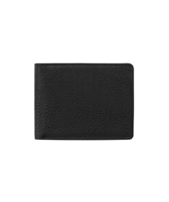 Sonnenleder Geldbörsen Main aaus pflanzlich gegerbtem Rindsleder in Schwarz