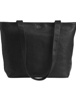 Leder Shopper Sevilla G in schwarz von der Marke Sonnenleder.