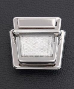 Reflektor Taschenverschluss - Weiß, 10 Stück