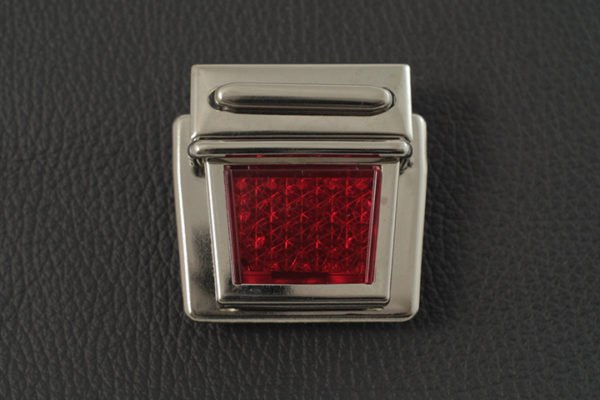 Reflektor Taschenschloss Rot