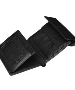 Esquire Deer 1220 – Hirschleder Damenbörse in Schwarz