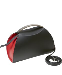 Teatime Handtasche in schwarz und rot