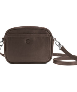 Sonnenledertasche Sintra in Mocca