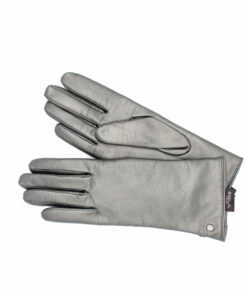 New Classic Damenhandschuh von Roeckl mit Linksnaht in Silber