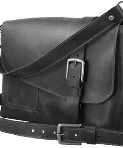 Marlon D Buck Messenger Bag in Schwarz