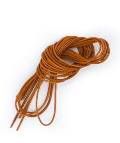 Ziegenleder Rundlederbänder Orange