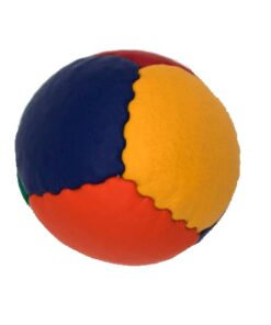 Jonglierbälle aus Rindsleder in 5 Farben