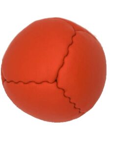 Jonglierbälle aus Rindsleder Orange