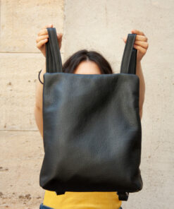 MOOI Lederrucksack A4