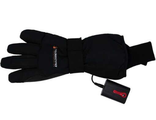 Handschuhe mit Heizung in Schwarz