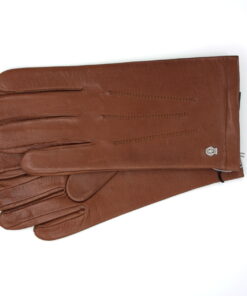 Herrenhandschuh Zürich ungefüttert Saddlebrown