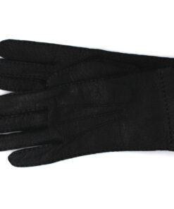 Damenhandschuhe-aus-Peccaryleder-6100-Da-schwarz-ohne-Futter.