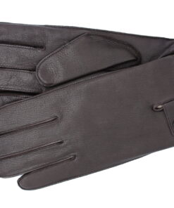 Hirschlederhandschuh Quebec Braun