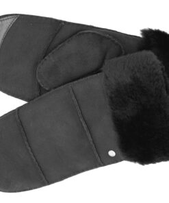 Lammfellfäustling Igloo Schwarz