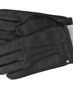 Ziegenlederhandschuh Metz Schwarz