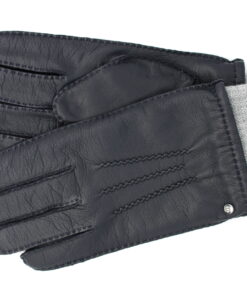 Ziegenlederhandschuh Metz Blau