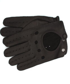 Toronto Autofahrerhandschuhe in Dunkelbraun