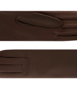 Lederhandschuhe Classic Wool Hamburg Farbe Walnut