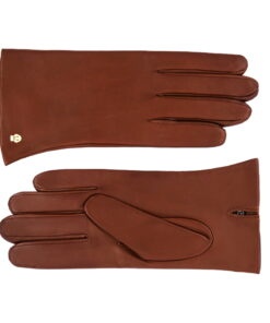 Damenhandschuhe-Lissabon-in-Saddlebrown