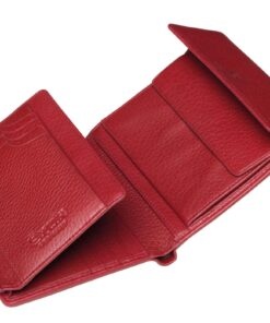 Esquire Deer 1220 – Hirschleder Damenbörse in Rot