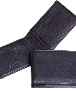 Esquire Deer 3025 Hirschleder Kreditkartenetui mit 18 Fächern in schwarz und braun.