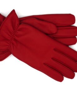 Damen Hirschlederhjandschuh 230039 Rot