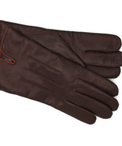 Damenhandschuh Braun + Cognac
