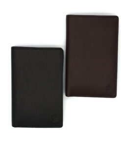 Feine Hochformat Börsen von Esquire in Schwarz und Braun
