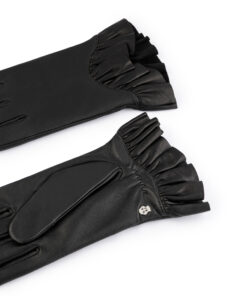 Damenhandschuh Vichy von Roeckl in Schwarz