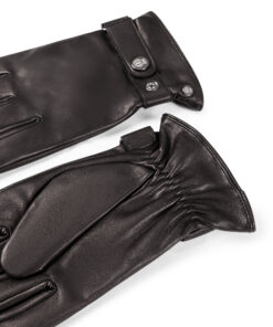 Herrenhandschuh Trier von Roeckl in Braun Vor - und Rückseite
