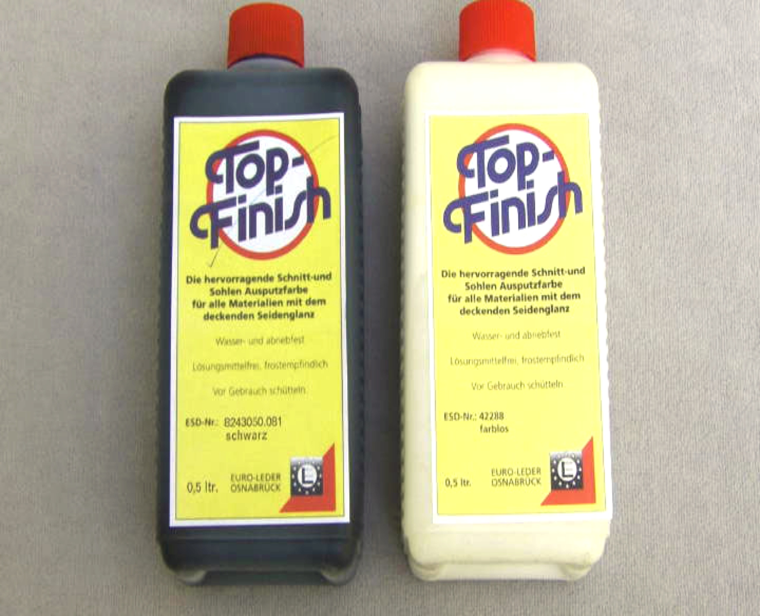 Topfinish-Kantenfarben für Leder 500 ml